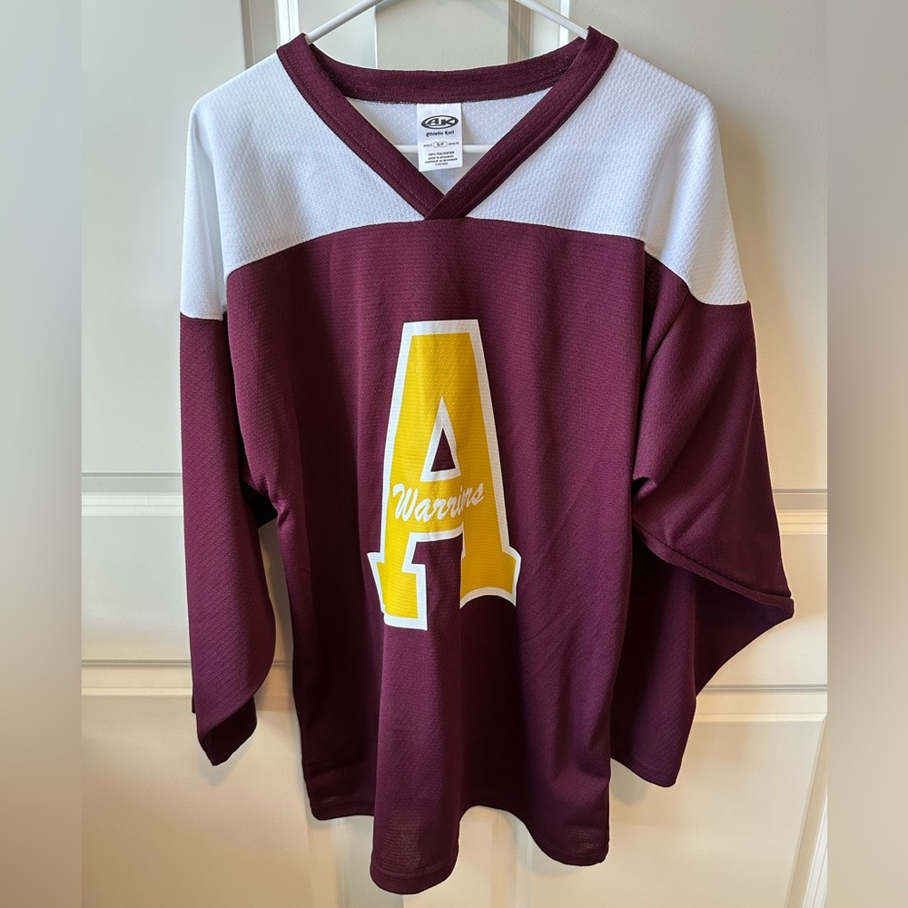 Athletic Knit Warriors #92 ice hockey shirt sz adult small  GUC